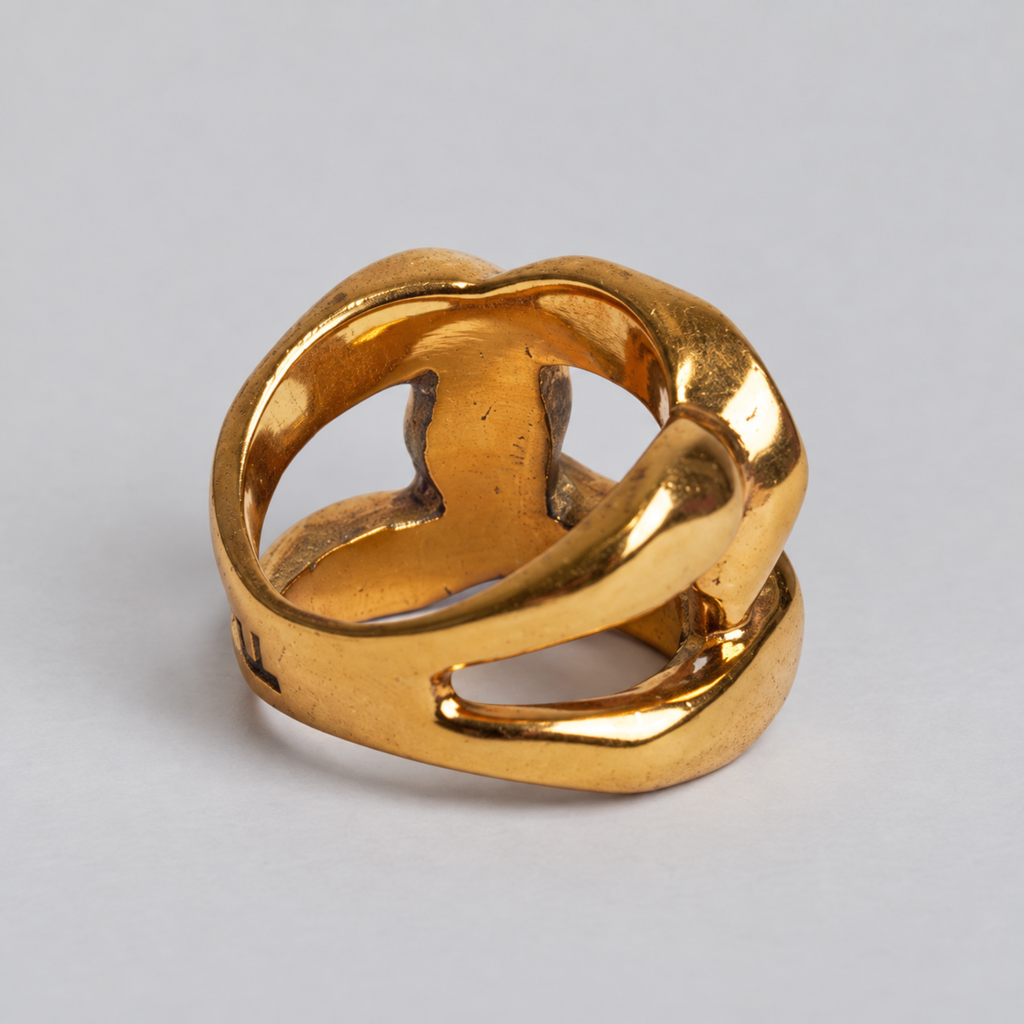 Anillo cadena gruesa