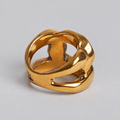 Anillo cadena gruesa