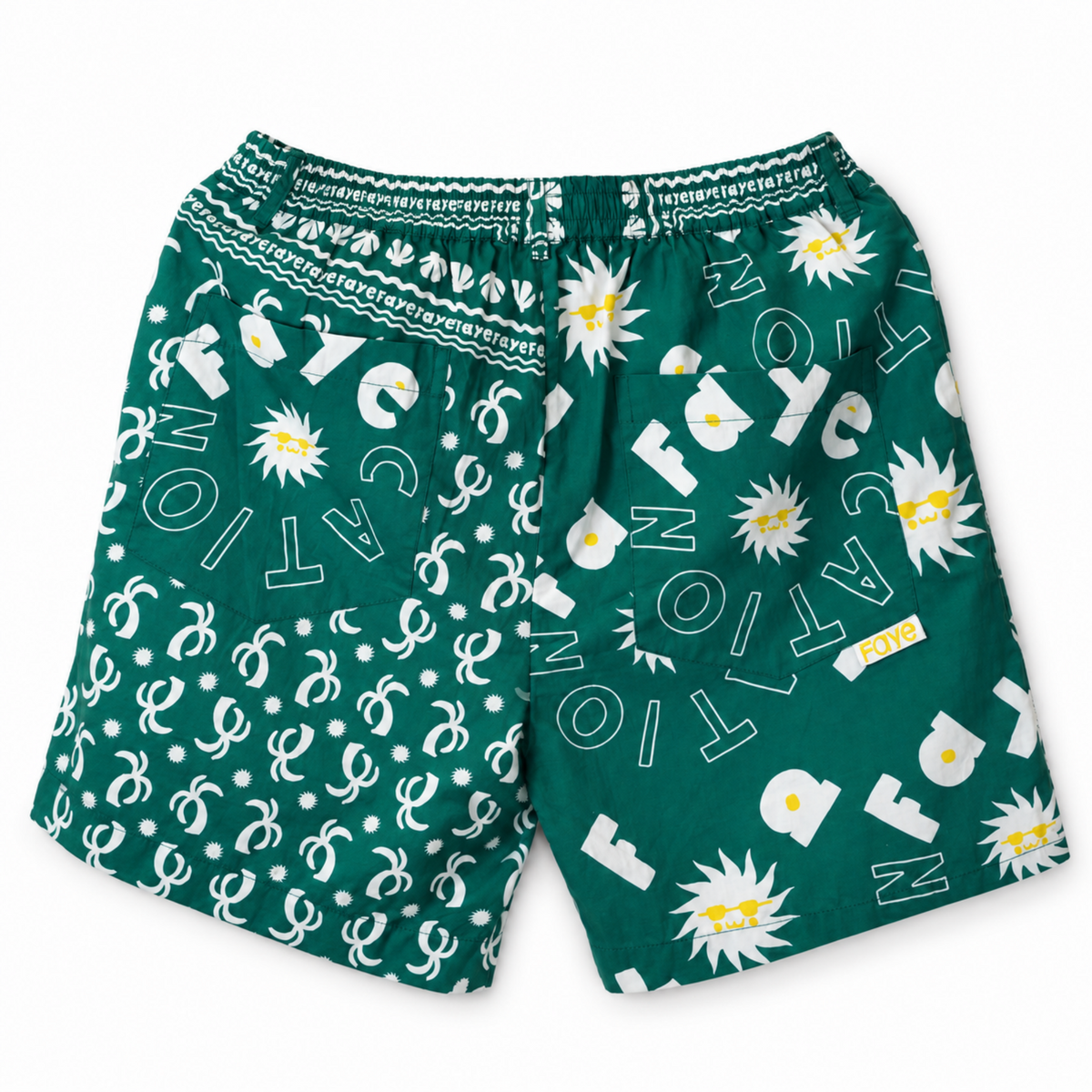 Badana shorts tropicales
